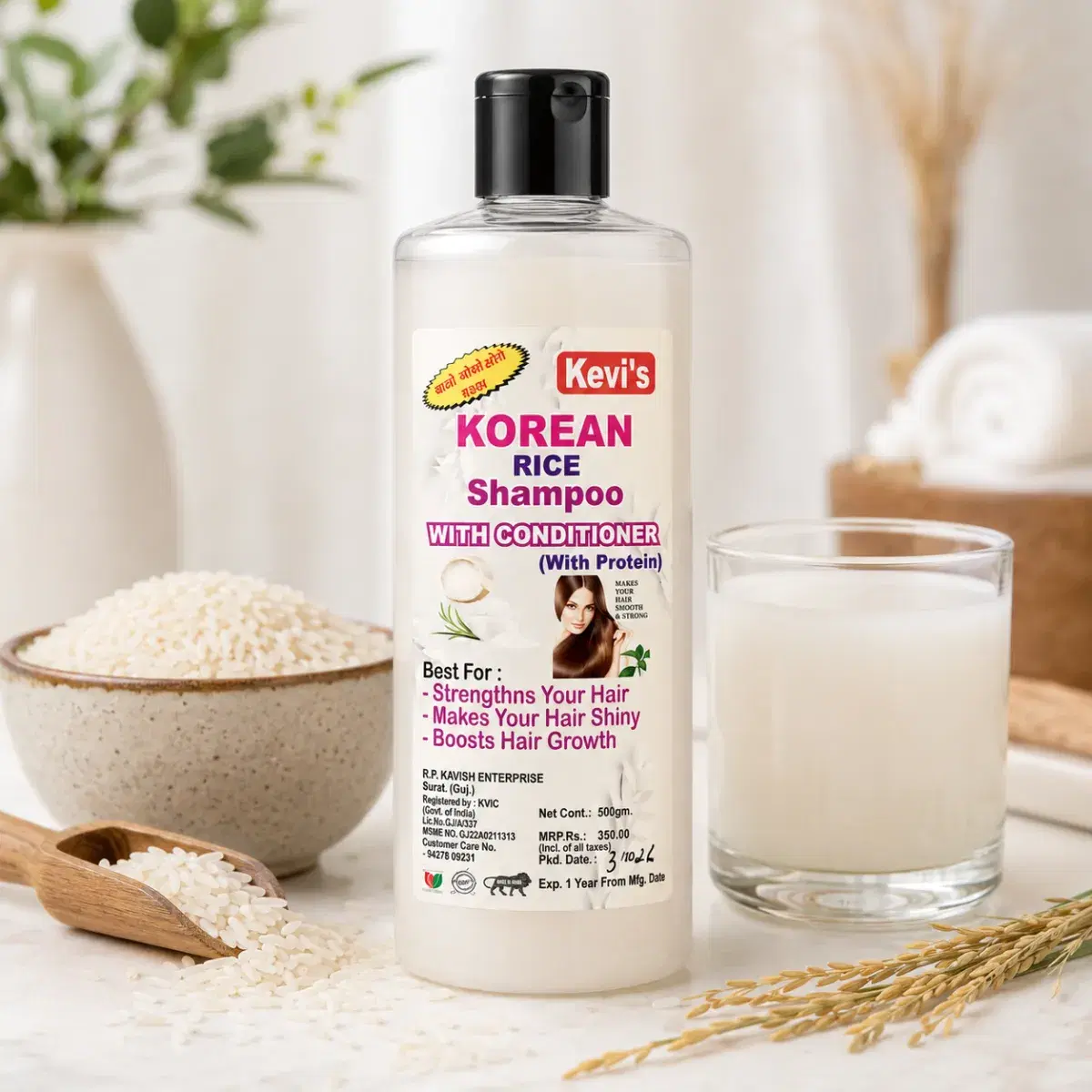 Kevi's Korean Rice Shampoo