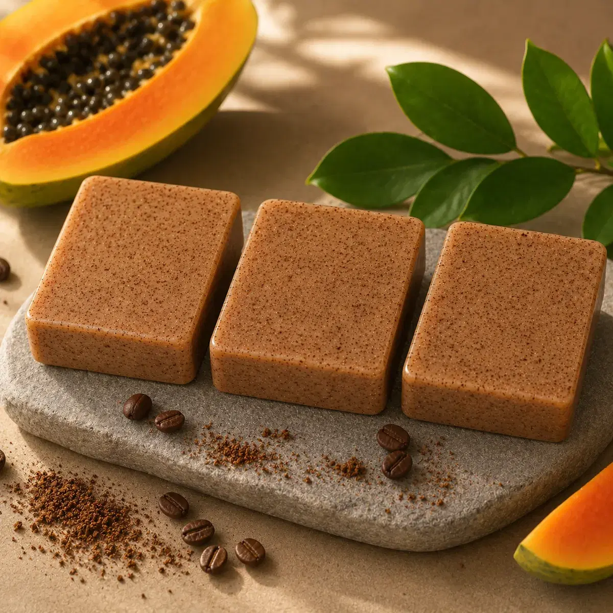 Kevi's De-Tan Scrub Soap (Pack of 3), 100 g